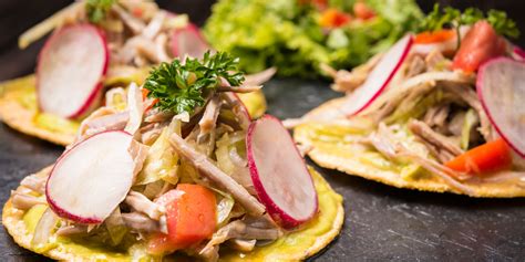 Making Tostadas An Authentic Mexican Dish