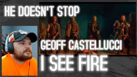 Reacting To I See Fire The Hobbit Low Bass Singer Cover Geoff