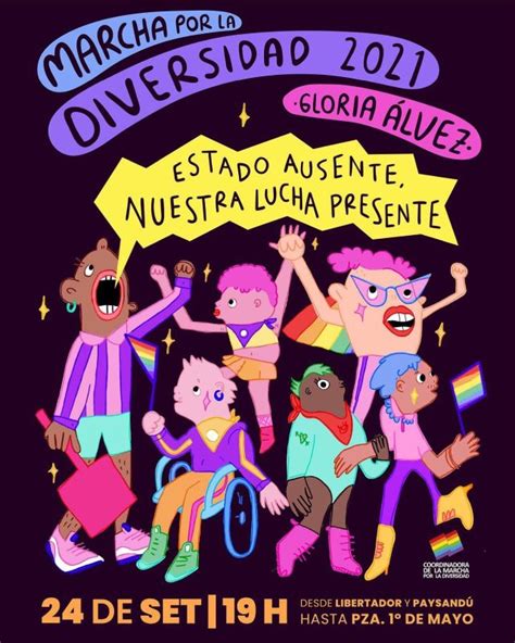 Marcha De La Diversidad Madres Y Familiares De Uruguayos