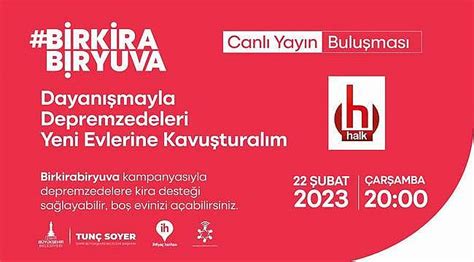 Bir Kira Bir Yuva kampanyası için Halk TV den özel yayın