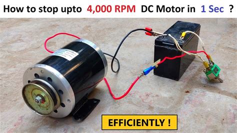 High Power V W Brush Dc Motor Rpm Permanent Magnet Dc Motor