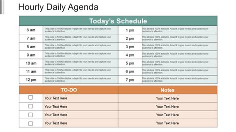 Top 5 Daily Agenda Examples with Templates and Samples