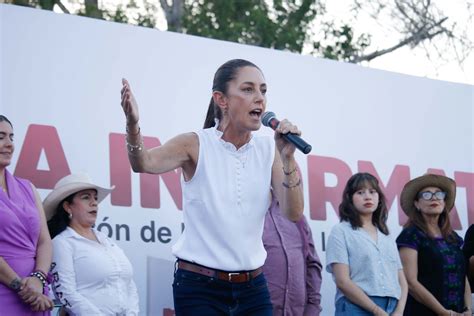 Encuesta De Encuestas 4t Sheinbaum Desciende 4 Puntos En Los últimos