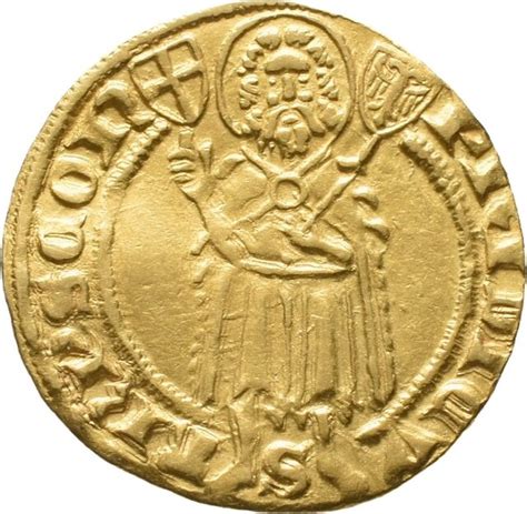 Köln Erzbistum Goldgulden o J 1397 Friedrich III von Saarwerden