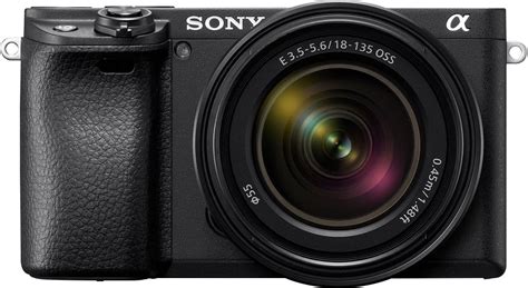 Sony Alpha a6400 Mirrorless 4K Video Camera with E 18-135mm f/3.5-5.6 ...