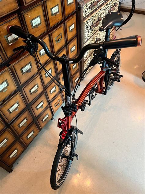 Brompton Flame Lacquer With Extra Mod 2022 Sports Equipment