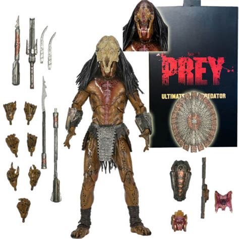 Neca Prey Ultimate Feral Predator Action Figure Scale Official