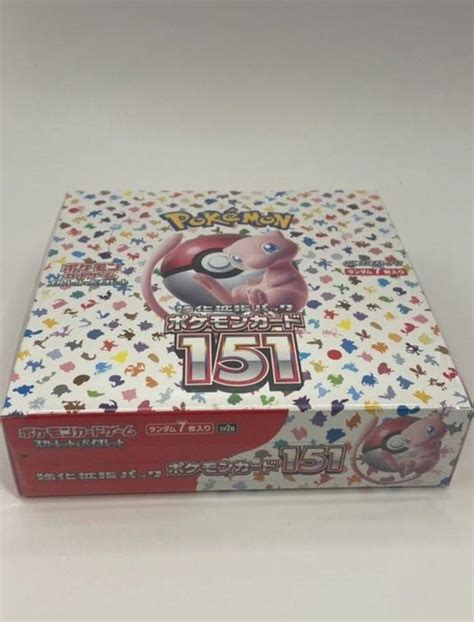 Pokémon 1 Booster box Pokémon Scarlett Violet Pokémon Cards 151