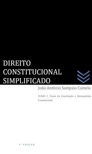 Pdf Direito Constitucional Simplificado Teoria Geral Da Constitui O