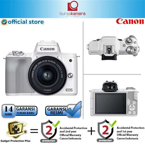 Promo Bkp Canon Eos M50 Mark Ii Kit 15 45mm Mirrorless Digital Camera