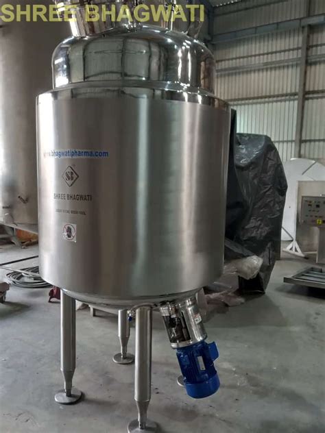 Mixing Tank With Bottom Entry Homogenizer Bottom Homogenizer Mixing Tank