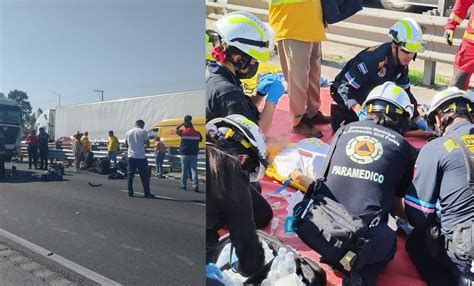 Accidente México Puebla Hoy Choque Deja 24 Lesionados El Universal Puebla