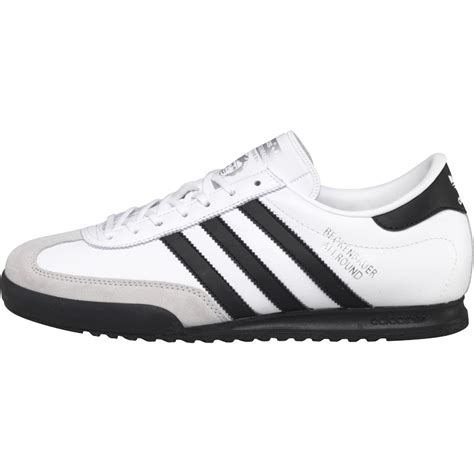 Buy Adidas Originals Mens Beckenbauer All Round Trainers Whiteblack