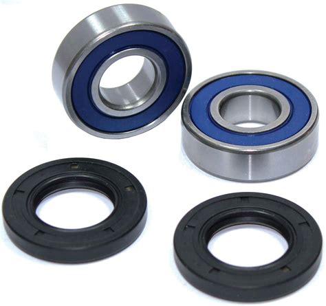 Caltric Front Wheel Ball Bearings And Seals Kit Compatible With Yamaha 225 Ytm225 Ytm