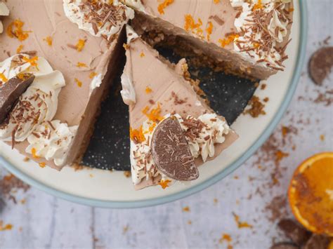 This Muslim Girl Bakes No Bake Chocolate Orange Cheesecake