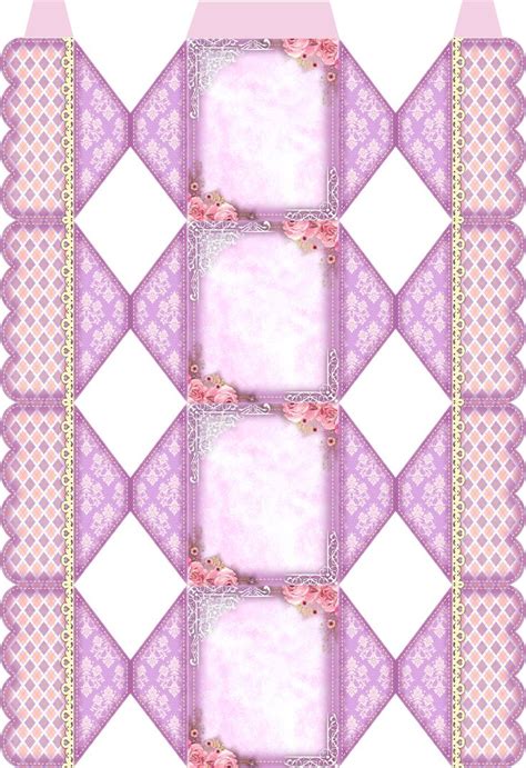 Caixa Bala Rapunzel OrigamiAmi Rapunzel Printable Patterns