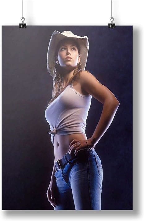 Jessica Biel Sexy Movie Actress A0 A1 A2 A3 A4 Satin Photo Poster