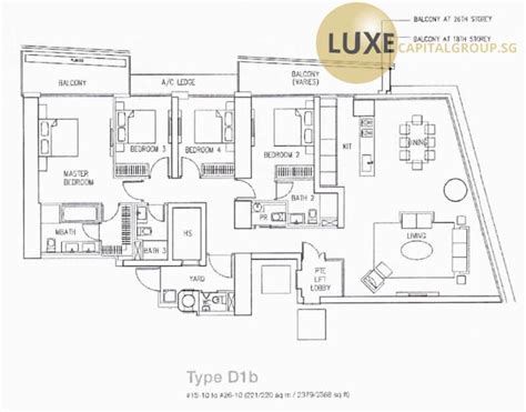 Marina Bay Residences Floor Plan | Viewfloor.co