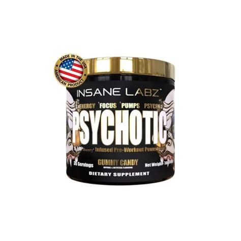 Psychotic Gold 35 Doses Insane Labz Bodysaver Suplementos