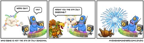 Whiz Bang Is Not The Th Of July Seasonal Comic Studio