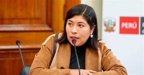 Comisión Permanente Revisará Informe Final Contra Betssy Chávez Por Golpe De Estado Este Martes