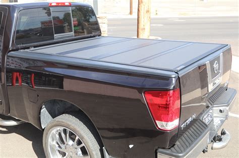 Nissan Titan BAKFlip MX4 Hard Folding Tonneau Cover - Truck Access Plus