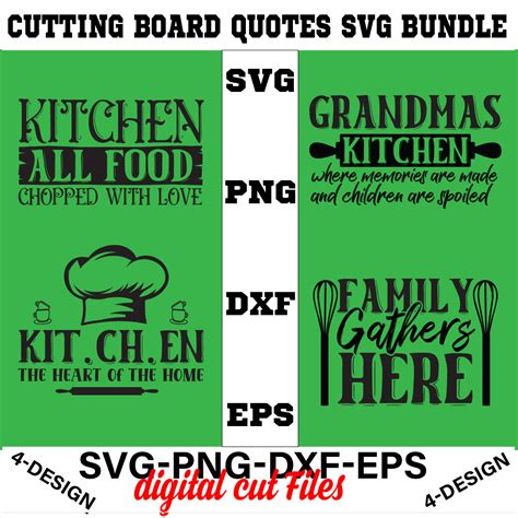 Cutting Board Quotes SVG Vol 02 MasterBundles