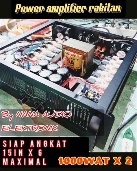 power amplifier rakitan 5 Amper besar CT 45 | Lazada Indonesia
