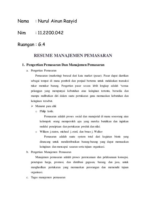 Contoh Resume Materi Bloggersiana