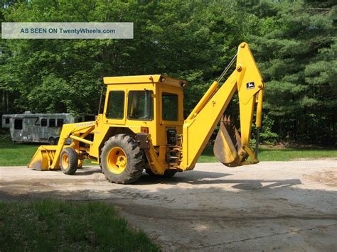 John Deere Backhoe