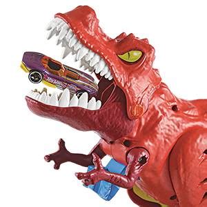 Hot Wheels T Rex Rampage Track Set Works With City Sets Amazon Co Uk Toys Games