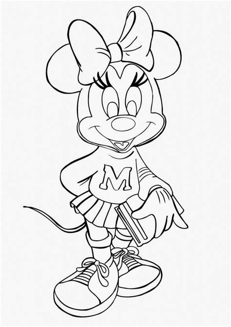 Desenho De Minnie Xerife Para Colorir Tudodesenhos Porn Sex Picture