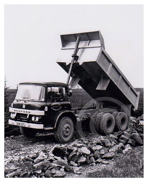 3A 0123c Bedford KM Tipper EHM 727J Forestry Commision Ron