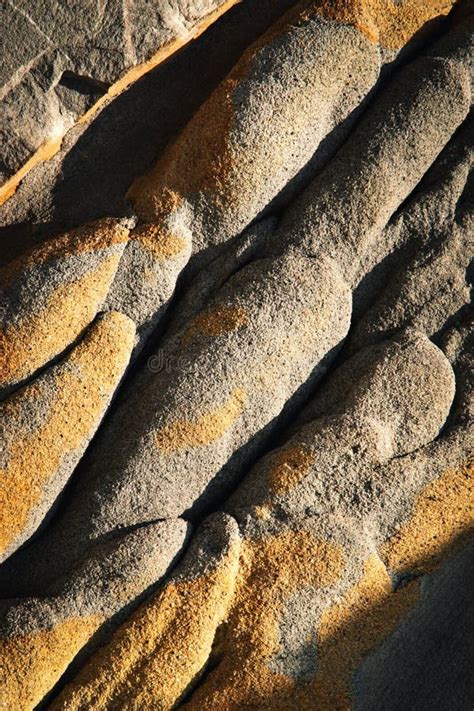 Abstract Texture Detail Of Orange Sandstone Stock Image Image Of