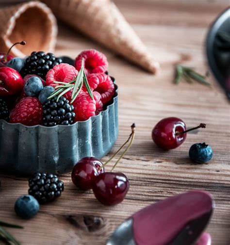 Eiswaffel Torte Mit Beeren Ein Echter Augenschmaus