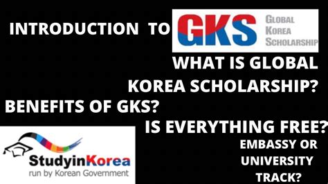 Introduction To Gksglobal Korea Scholarship I How To Study For Free At