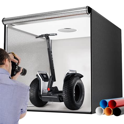 Takerers Photo Studio Light Box 39x39 Inch 100x100cm 210 LED