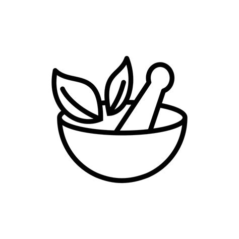 Mortar And Pestle Icon Vector Design Template 21768523 Vector Art At Vecteezy