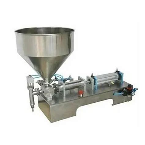 Stainless Steal Semi Automatic Tomato Paste Filling Machine 220 V