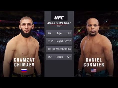 Khamzat Chimaev Vs Daniel Cormier YouTube