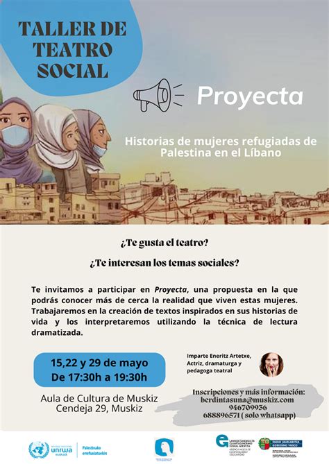 Proyecta Talleres De Teatro Social Para Cambiar El Mundo El De Mayo