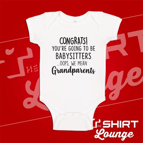 Congrats You Re Going To Be Babysitters Oops We Mean Etsy