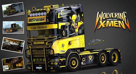 Scania V K Wolverine R Przyczepa V Ets Ets Mody Ats Mod