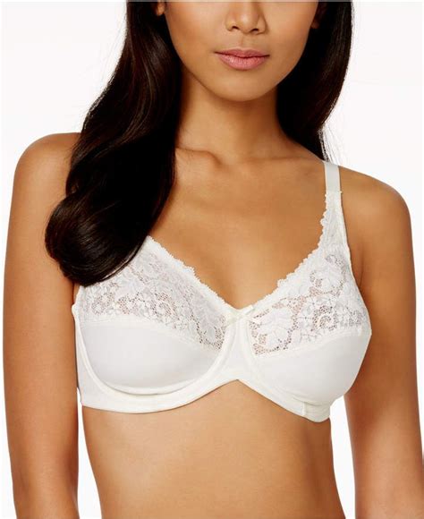 Lilyette By Bali Minimizer Comfort Lace Underwire Bra 428 Minimiser