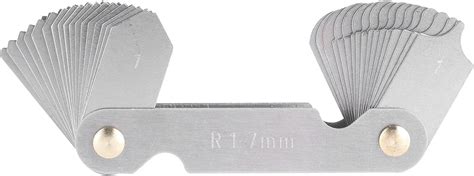 Radius Gauge High Accuracy Radius Measuring Tool Convenient R 17MM