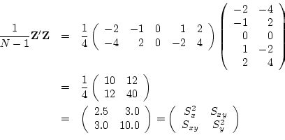 Covariance Matrix Formula