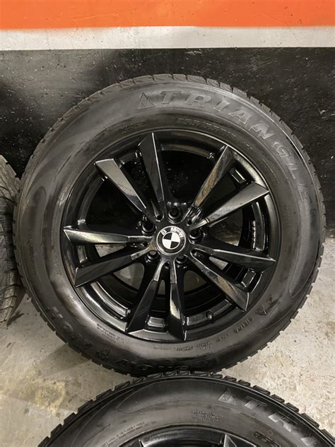 Шины зимние нешипованные Triangle Group 265/55 R18, литые диски BMW 18 ...