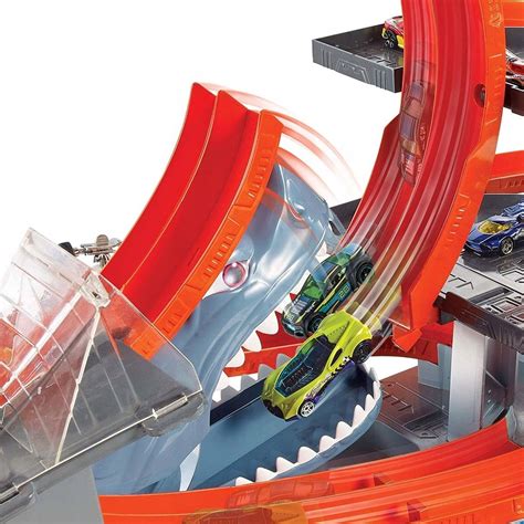 Mattel Hot Wheels City Mega Gara Rekina Ftb Oficjalne Archiwum Allegro