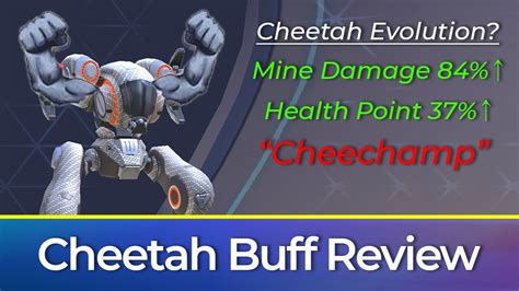 Cheetah Mech Buff Review Gameplay Honor Gaming Mech Arena Robot