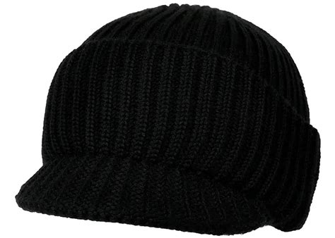 Palace X Cp Company Peak Goggle Beanie Black Mens Fw23 Us